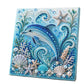 ❄️Summerfresh 50% OFF!🐚3D Ocean Pearl Art DIY Kit – Glossy Painting Set with Sea Life, Pearls and Relief Texture