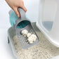 ❄️Summerfresh 50% OFF!🐾2-in-1 Cat Litter Scoop with Built-In Waste Bag Holder – Scoop, Sift & Dispose with Less Mess