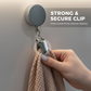 ❄️Summerfresh 50% OFF!✨Self-Adhesive Retractable Towel Clip – 65cm Auto-Rewind Holder for Tea Towels & Dishcloths