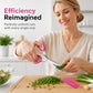 ❄️Summerfresh 50% OFF!✂️5-Blade Multi-Purpose Kitchen Scissors with Cleaning Comb – Quick Food Prep Made Easy