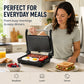 ❄️Summerfresh 50% OFF!🔥Electric Panini Press & 180° Flat-Open Grill – Versatile Countertop Grill for Toasties, Vegetables & More