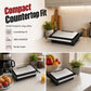 ❄️Summerfresh 50% OFF!🔥Electric Panini Press & 180° Flat-Open Grill – Versatile Countertop Grill for Toasties, Vegetables & More