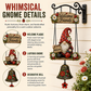 ❄️Summerfresh 50% OFF!🔔Gnome Welcome Hanging Garden Bell – Whimsical Outdoor Decoration for Doors, Gates & Patios