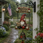 ❄️Summerfresh 50% OFF!🔔Gnome Welcome Hanging Garden Bell – Whimsical Outdoor Decoration for Doors, Gates & Patios