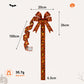 ❄️Summerfresh 50% OFF!🎃LED Light-Up Halloween Cupboard Bow – Reusable Pumpkin & Ghost Ribbon Decoration