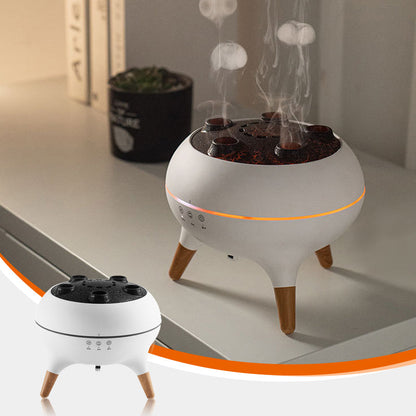 ❄️Summerfresh 50% OFF!✨Dancing Jellyfish Mist Aroma Diffuser – 7-Colour LED Mood Light, 250ml Tank & 4/8H Timer