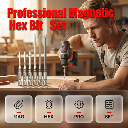 🔥Heavy-Duty Pagoda Hex Bits Set