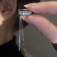 ❄️Summerfresh 50% OFF!🖤Sparkling Rhinestone Tassel Ear Cuff – Statement No-Piercing Jewellery
