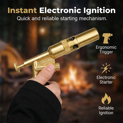 ❄️Summerfresh 50% OFF!🔥High-Heat Butane Torch – Adjustable Multi-Purpose Blowtorch for BBQ, Culinary & DIY Use