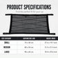 ❄️Summerfresh 50% OFF!🚙Adjustable Car Ceiling Storage Net – Overhead Organiser for Lightweight Road Trip & Camping Gear