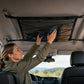 ❄️Summerfresh 50% OFF!🚙Adjustable Car Ceiling Storage Net – Overhead Organiser for Lightweight Road Trip & Camping Gear