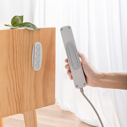 ❄️Summerfresh 50% OFF!🔌No-Drill Power Strip & Extension Lead Holder – Self-Adhesive Slide-Off Wall & Desk Mount