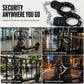 ❄️Summerfresh 50% OFF!🔥Heavy-Duty Handcuff-Style E-Scooter & Bike Lock – 56cm Alloy-Steel 9-Link Security Lock with Carry Bag