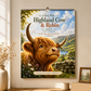 ❄️Summerfresh 50% OFF!📅 2027 Highland Cow & Robin Wall Calendar – A4 Monthly Planner with Rustic Countryside Artwork