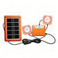 ❄️Summerfresh 50% OFF!☀️Portable Solar Power System – USB/Type-C Solar Generator with 2 LED Lights