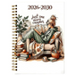 ❄️Summerfresh 50% OFF!📚 2026–2030 Long-Term Monthly Planner – A5 Book Lover Organiser with “Just One More Chapter” Cover