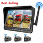 ❄️Summerfresh 50% OFF!🚐1080P Wireless Reversing Camera System – Multi-Camera Split-Screen Monitor for 12V/24V Vehicles
