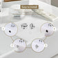 ❄️Summerfresh 50% OFF!🏠4-Pack Basin Overflow Cover Rings – Easy-Fit Chrome-Style Sink Trim Replacements