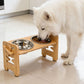 ❄️Summerfresh 50% OFF!🐶Adjustable Raised Pet Feeder – Set the Bowl Height to Suit Your Pet