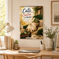 ❄️Summerfresh 50% OFF!🐈2027 Cosy Cats & Books Wall Calendar – A Year of Reading, Cats & Seasonal Charm