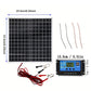 ❄️Summerfresh 50% OFF!☀️Compact Solar Battery Charging Kit – Solar Panel, Charge Controller & Battery Clips