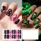 ❄️Summerfresh 50% OFF!🎃Glow-in-the-Dark Halloween Nail Wraps – 11 Spooky Designs