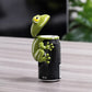 🎃Halloween Deal 50% OFF!🐸Cute Animal Drink Can Topper – Novelty Flip-Open Can Cover