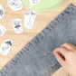Water-Soluble Embroidery Stabilizer Pattern Kit