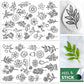 Water-Soluble Embroidery Stabilizer Pattern Kit