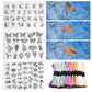 Water-Soluble Embroidery Stabilizer Pattern Kit