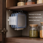 🎃BUY 1 GET 1 FREE!⬆️Under-Shelf Food Container Lid Organiser – 5-Slot Space-Saving Rack
