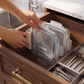 🎃BUY 1 GET 1 FREE!⬆️Under-Shelf Food Container Lid Organiser – 5-Slot Space-Saving Rack