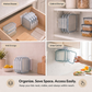 🎃BUY 1 GET 1 FREE!⬆️Under-Shelf Food Container Lid Organiser – 5-Slot Space-Saving Rack