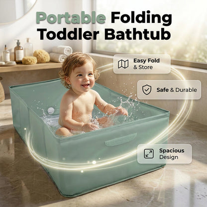 🎃Halloween Deal 50% OFF!🛁Foldable Bath – Space-Saving Portable Bath for Small Bathrooms & Travel