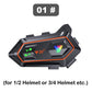 🎃Halloween Deal 50% OFF!🎙️Bluetooth Motorcycle Helmet Headset & Intercom – GPS, Music & Rider Communication