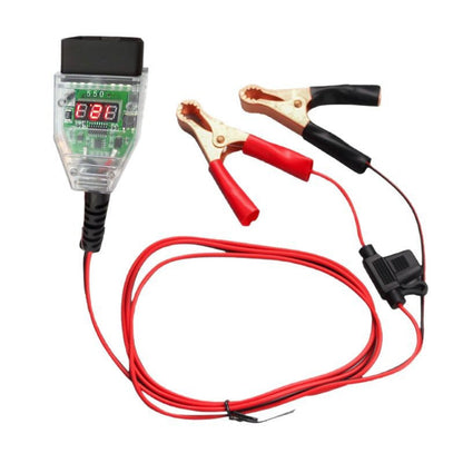 🎃Halloween Deal 50% OFF!🔋12V OBD-II Car Battery Memory Saver – Digital Voltage Monitor & Backup Cable