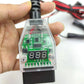 🎃Halloween Deal 50% OFF!🔋12V OBD-II Car Battery Memory Saver – Digital Voltage Monitor & Backup Cable