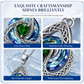 🎃Halloween Deal 50% OFF!🔥Celtic Knot Heart Birthstone Necklace – Choose Your Birth Month Colour