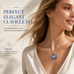 🎃Halloween Deal 50% OFF!🔥Celtic Knot Heart Birthstone Necklace – Choose Your Birth Month Colour