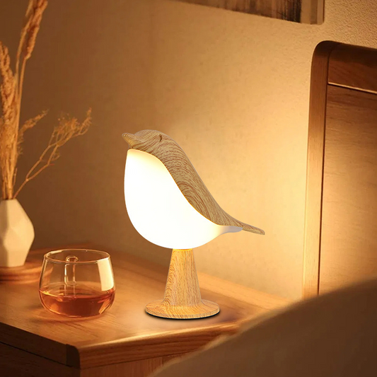 🎃Halloween Deal 50% OFF!🐦Rechargeable Bird Table Lamp – Touch Control, Dimmable & 3 Light Tones