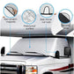 🎃Halloween Deal 50% OFF!🚐External Thermal Motorhome Windscreen Cover – All-Season Cab & Privacy Screen