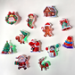 50% OFF!🎄12-Piece LED Light-Up Christmas Stickers – Peel & Stick Festive Decorations