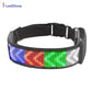 LED pet collar, rechargeable, anti-lost