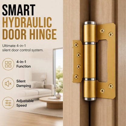 🎃Halloween Deal 50% OFF!🚪2-Pack Hydraulic Soft-Close Door Hinges – Smooth, Self-Closing Action
