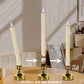 🎃Halloween Deal 50% OFF!🕯️Realistic Flameless LED Taper Candles (6-Pack) – Flickering Glow, Remote & Timer