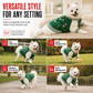 🎃Halloween Deal 50% OFF!🐾Cosy Dog Varsity Jacket for Small & Medium Dogs – Little Coat, Big Style