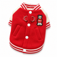 🎃Halloween Deal 50% OFF!🐾Cosy Dog Varsity Jacket for Small & Medium Dogs – Little Coat, Big Style