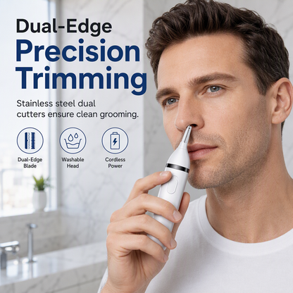 🎃Halloween Deal 50% OFF!🔥Electric Nose & Ear Hair Trimmer – A Simple Way to Tidy Those Little Details