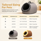 🎃Halloween Deal 50% OFF!🐱Cosy Cat Cave Bed with Removable Plush Cushion