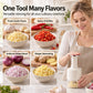 🎃Halloween Deal 50% OFF!🔥Manual Press Food Chopper – Quick Garlic, Onion & Veg Prep